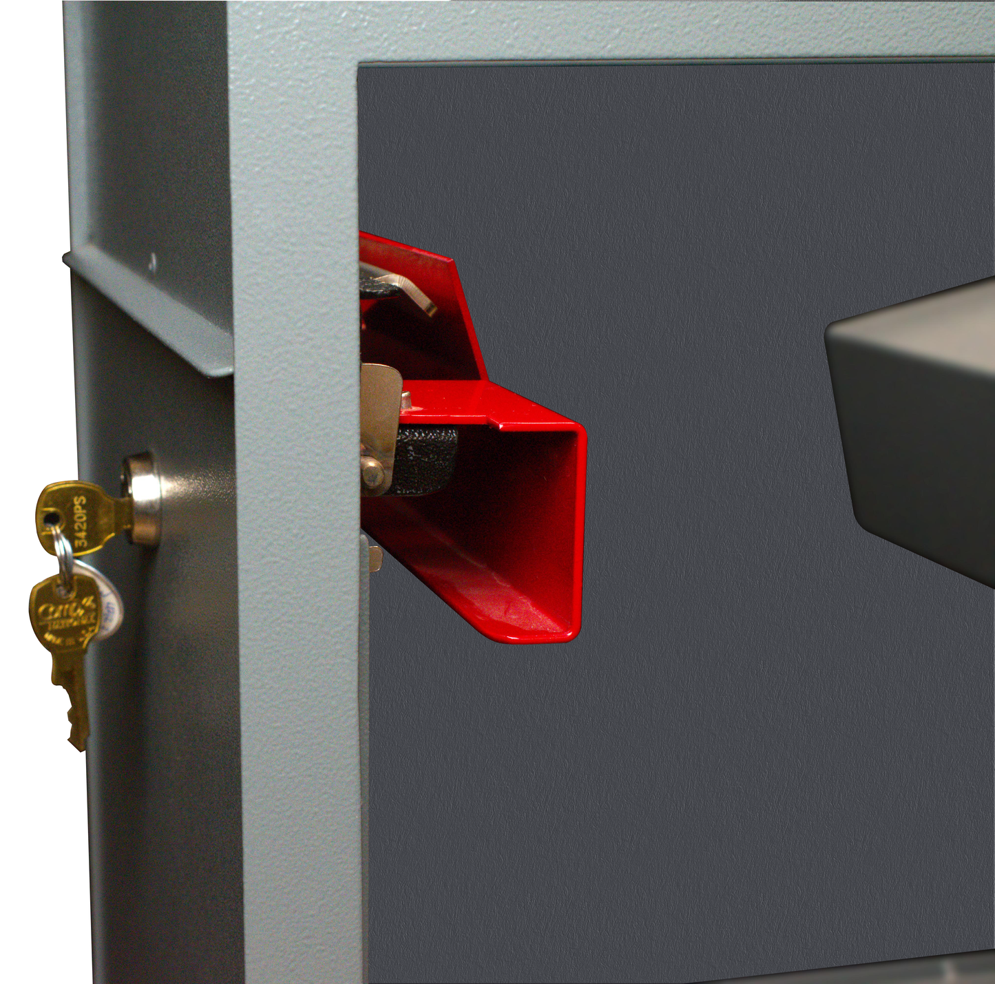 带爪式机构的 3 级锁