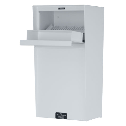 有库存 垂直锁定后部通道 14G 钢白色 1 级